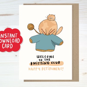 Printable Retirement Card Funny Old People Card Cute - Etsy