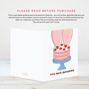 Printable Old Lady Birthday Card Funny Birthday Card Old - Etsy