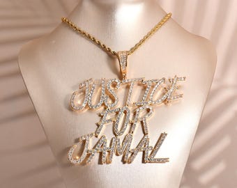 Collier pendentif lettres CZ diamants bling-bling personnalisés mots, chaîne nominative personnalisée, plaque signalétique glacée, bijoux hip hop