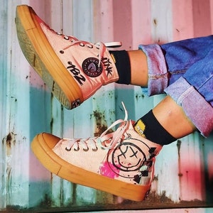 Blink 182 vans shoes Etsy Mexico