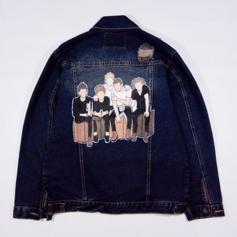 Films Jackets Louis Tomlinson Denim Jacket