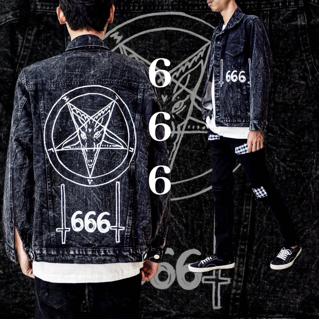 Gothic Goth Jacket Black Aesthetic Punk Rock -
