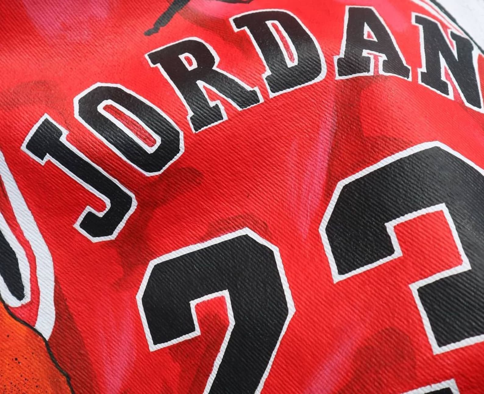 Hand Painted Basketball Jordan Nba in Denim Jacket Sky Blue - Etsy