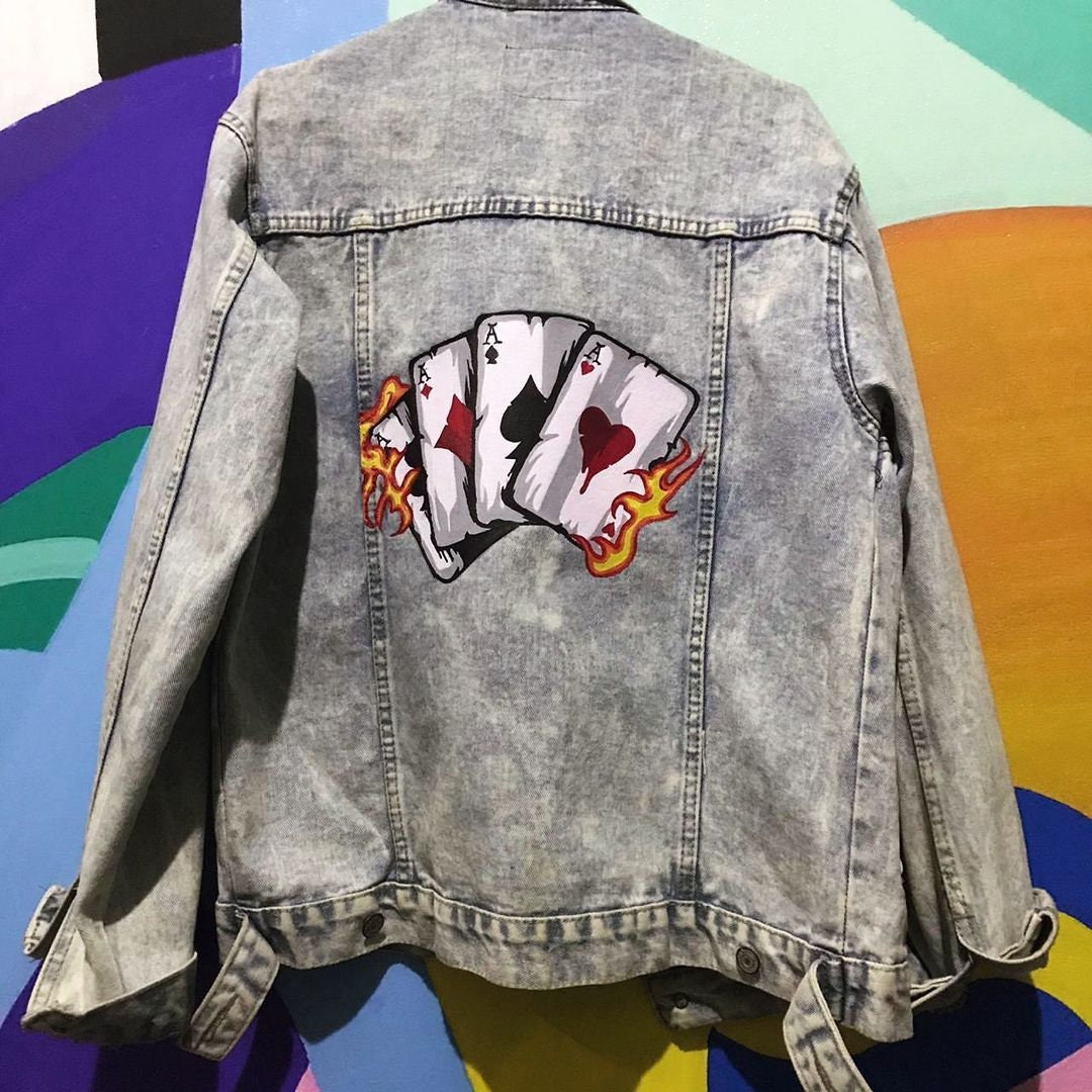 Decorating Your Own Vintage Denim Jacket