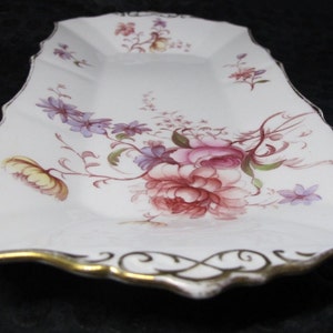 Tuscan, fine porcelain tray (11.25 inches) Fragrance pattern (England)