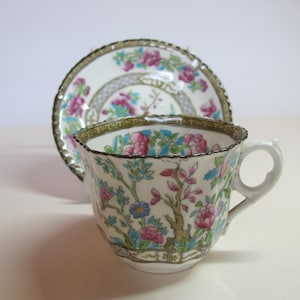 Phoenix England China (Thomas Forester & Sons), Indian Tree pattern cup and saucer - 2541, Longton England, between 1912 and 1959