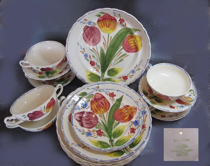 Simpsons Pottery LTD, Venetian Pattern (solian Ware) Dinnerware ...