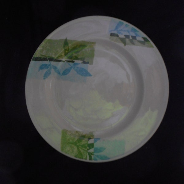 Green Dinner Plate Etsy