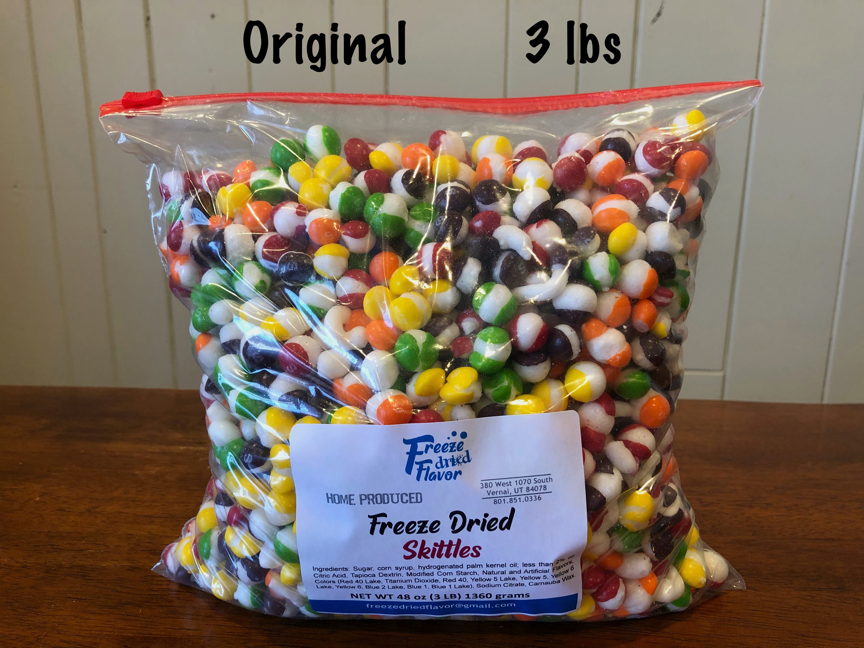 Sale original freeze dried skittles bulk 3 lbs etsy