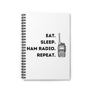 Ham Radio - Lined Notebook