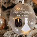Wedding Gift First Christmas Married Ornament 2025 Mr And Mrs Gift For Newlyweds - View #12
