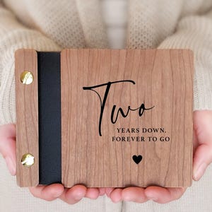 2nd Anniversary gift | anniversary gift for him, For couple, For her | Two Years Married | Thoughtful Birthday Gifts