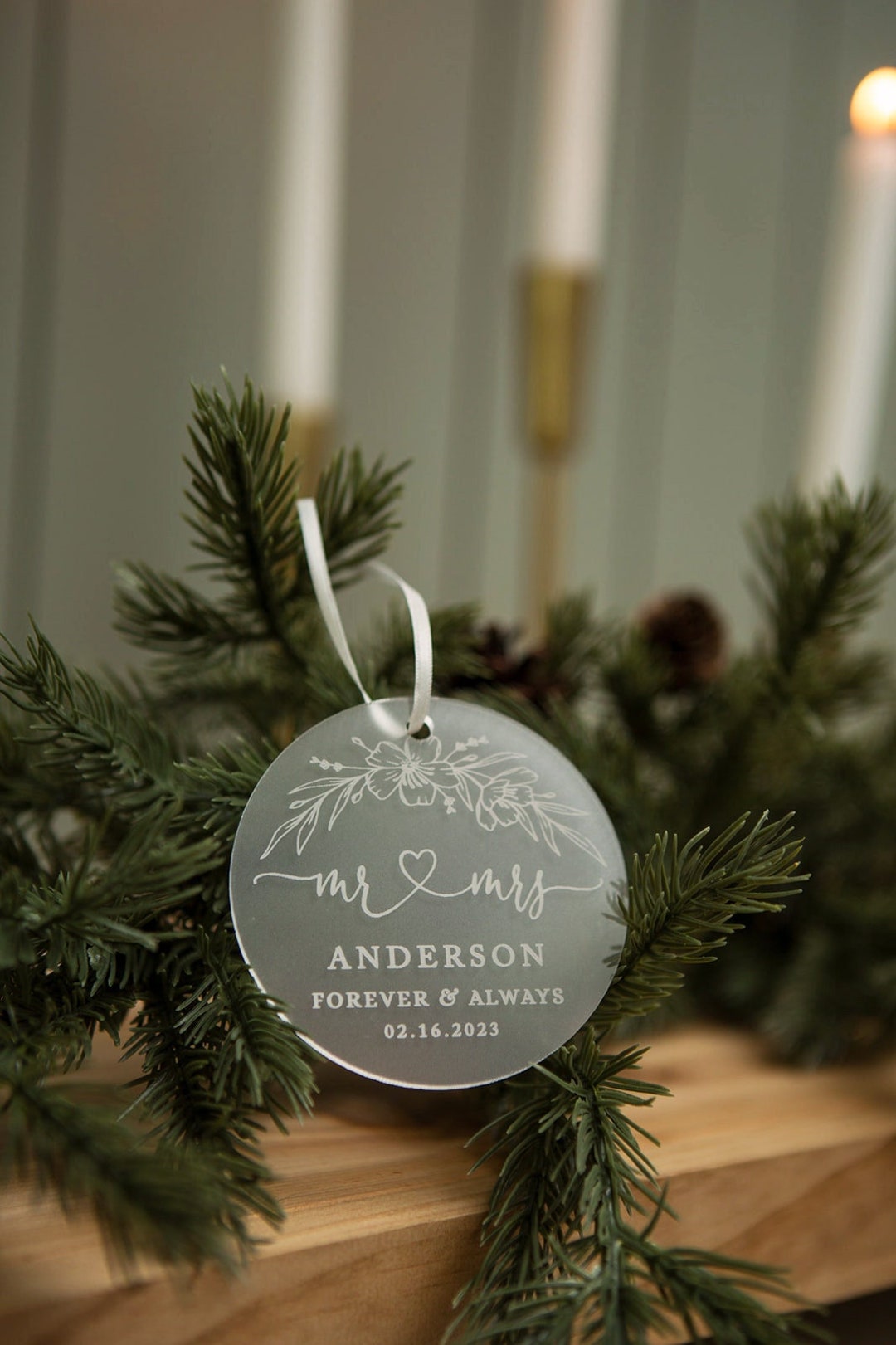 Personalized Valentine's Day Gifts - Christmas Ornament For