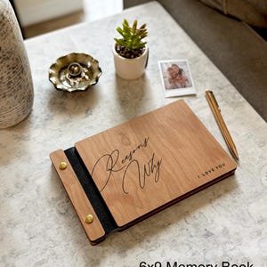 Reasons Why I Love You Book | Sentimental Love Keepsake | Meaningful Anniversary Gift image 6