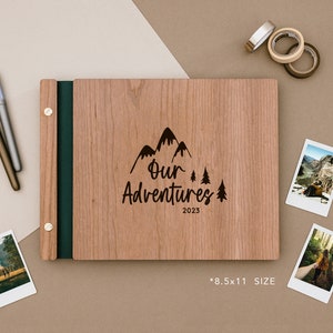 Our Adventures Mini Album Keepsake Gift for Travel Lovers image 4