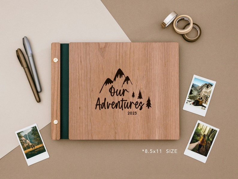 Our Adventures Mini Album Keepsake Gift for Travel Lovers image 4