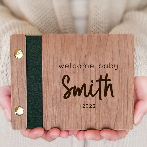 Pregnancy Announcement Album for Mini Instant Photos | Gifts for Grandparents to Be