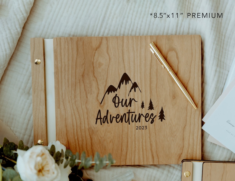 Our Adventures Mini Album Keepsake Gift for Travel Lovers image 6