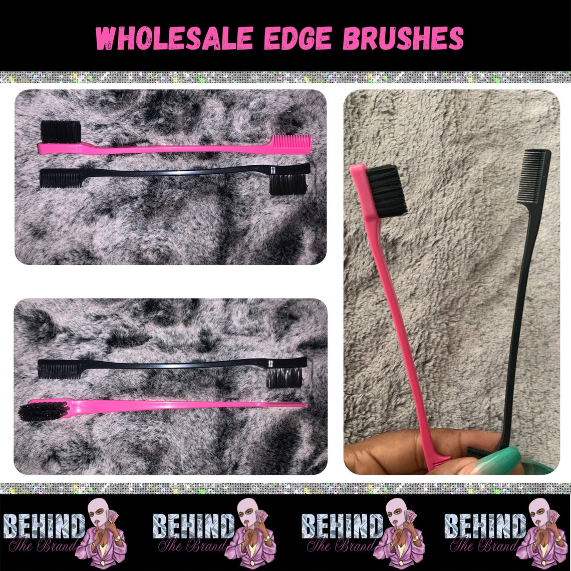 50 Wholesale Edge Brushes Etsy