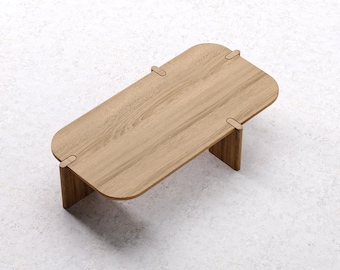 Unique Coffee Table - Modern coffee table - Minimalist coffee table - Wooden coffee table - Scandi coffee table - Living room table