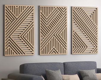 Wood wall art