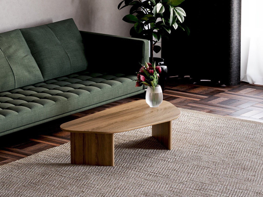 Modern Coffee Table - Unique Coffee Table - Wooden Coffee Table - Minimalist Coffee Table ...