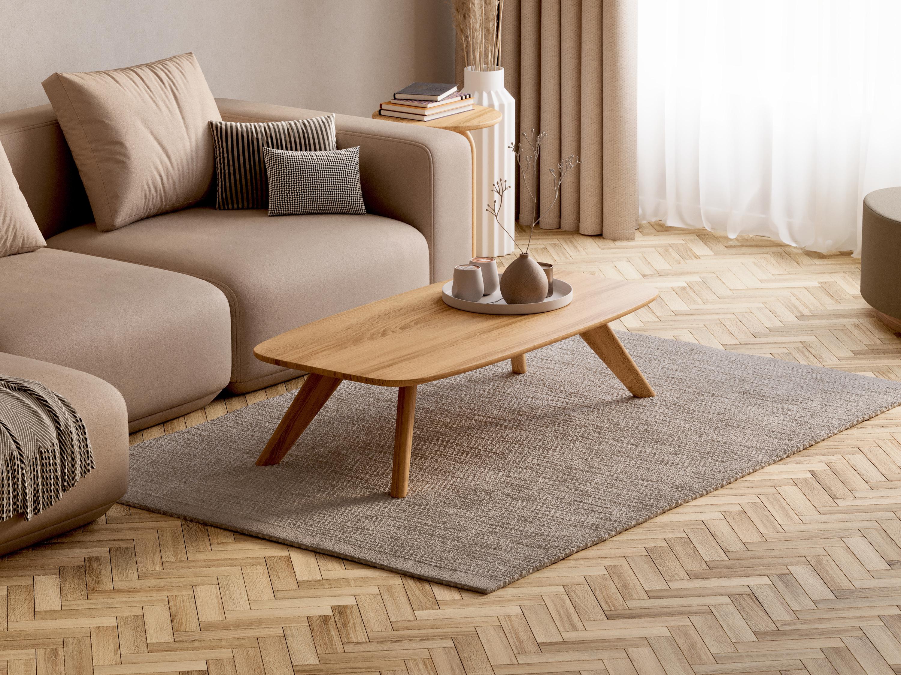 Solid Oak Coffee Table – Modern Minimalist Scandi Design - Etsy