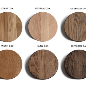 Oak Color Samples