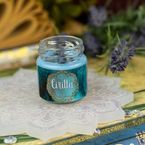 Mini candle in glass The Witcher - Cirilla