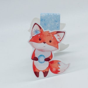 Magnetic bookmark Snow Fox Fridolin
