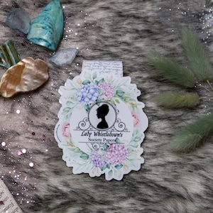 Magnetic Bookmark Bridgerton - Lady Whistledowns Society Papers