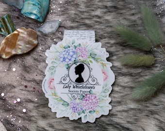 Magnetic Bookmark Bridgerton - Lady Whistledowns Society Papers
