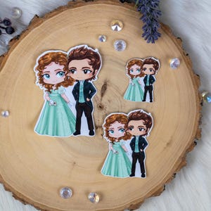 Stickers Bridgerton - Colin & Penelope