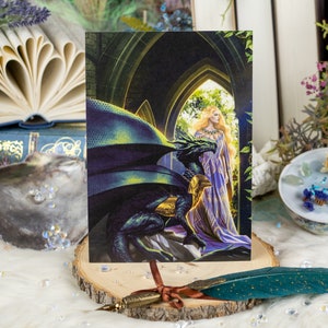Illustration Enchanted Books - Dragon Princess Hailey