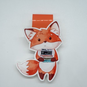 Magnetic Bookmark Bookblogger Fox Fridolin