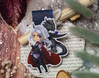 Magnetic Bookmark Throne of Glass - Manon & Abraxos