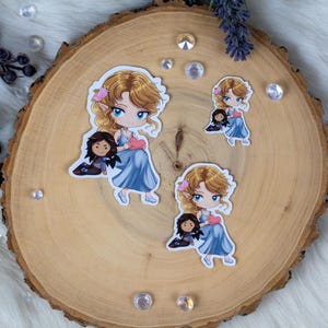 Sticker ACOTAR - Nesta x Cassian Plushie
