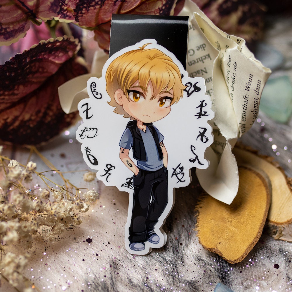 マグネットブックマーク シャドウハンター - ジェイス - Etsy 日本, image size:1000x1000