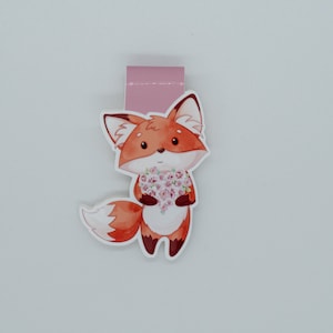 Magnetic Bookmark Roseheart Fox Fridolin