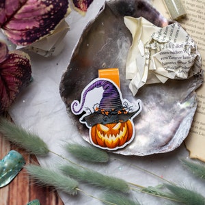 Magnetic bookmark Pumpkin Jack