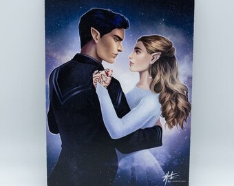 Illustration Feyre & Rhysand