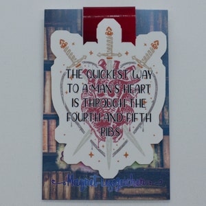Magnetic Bookmark Quickest way to a man&#39;s heart