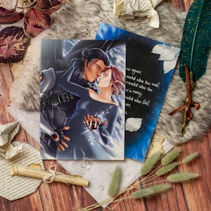 Ilustración Acotar - Nesta & Cassian