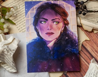 Postcard Six of Crows - Nina Zenik