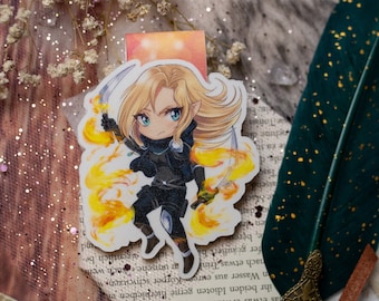 Magnetic Bookmark Throne of Glass - Aelin Assassin