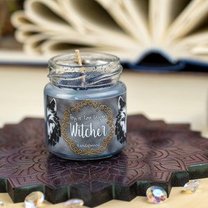 Mini Candle in Glass The Witcher - Toss a Coin to your Witcher