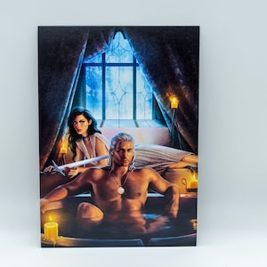 Illustration The Witcher - Geralt & Yennefer