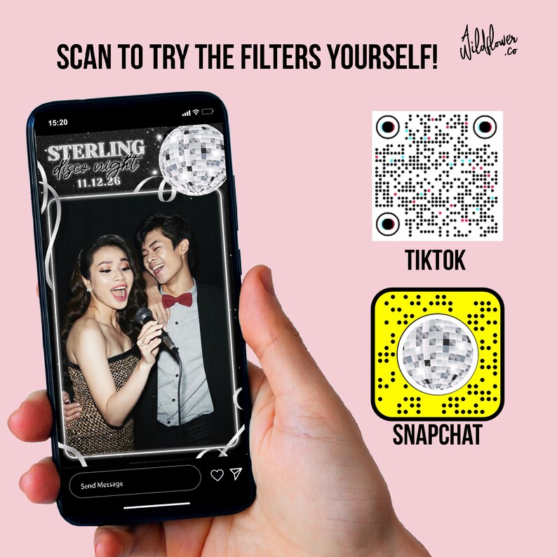 Retro Disco Ball Filter, Birthday Snapchat Lenses, Retro Party Tiktok ...
