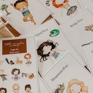Yoga cards for little ones
