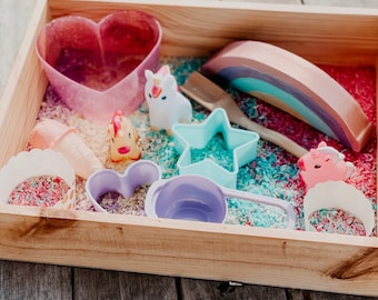 Unicorn dreams sensory kit- Toddler safe!